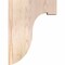 Ekena Millwork Del Monte Smooth Corbel, Douglas Fir, 3 1/2"W x 12"D x 16"H COR04X12X16DEL00SDF - alternate 2